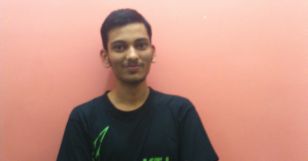 Summer Internship at his own college – Prasad N R from M S Ramaiah Institute of Technology