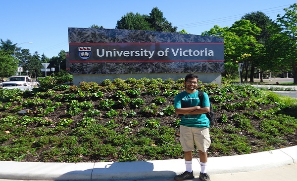 Internship at University of Victoria – Swayamtrupta from National Institute of Technology Rourkela