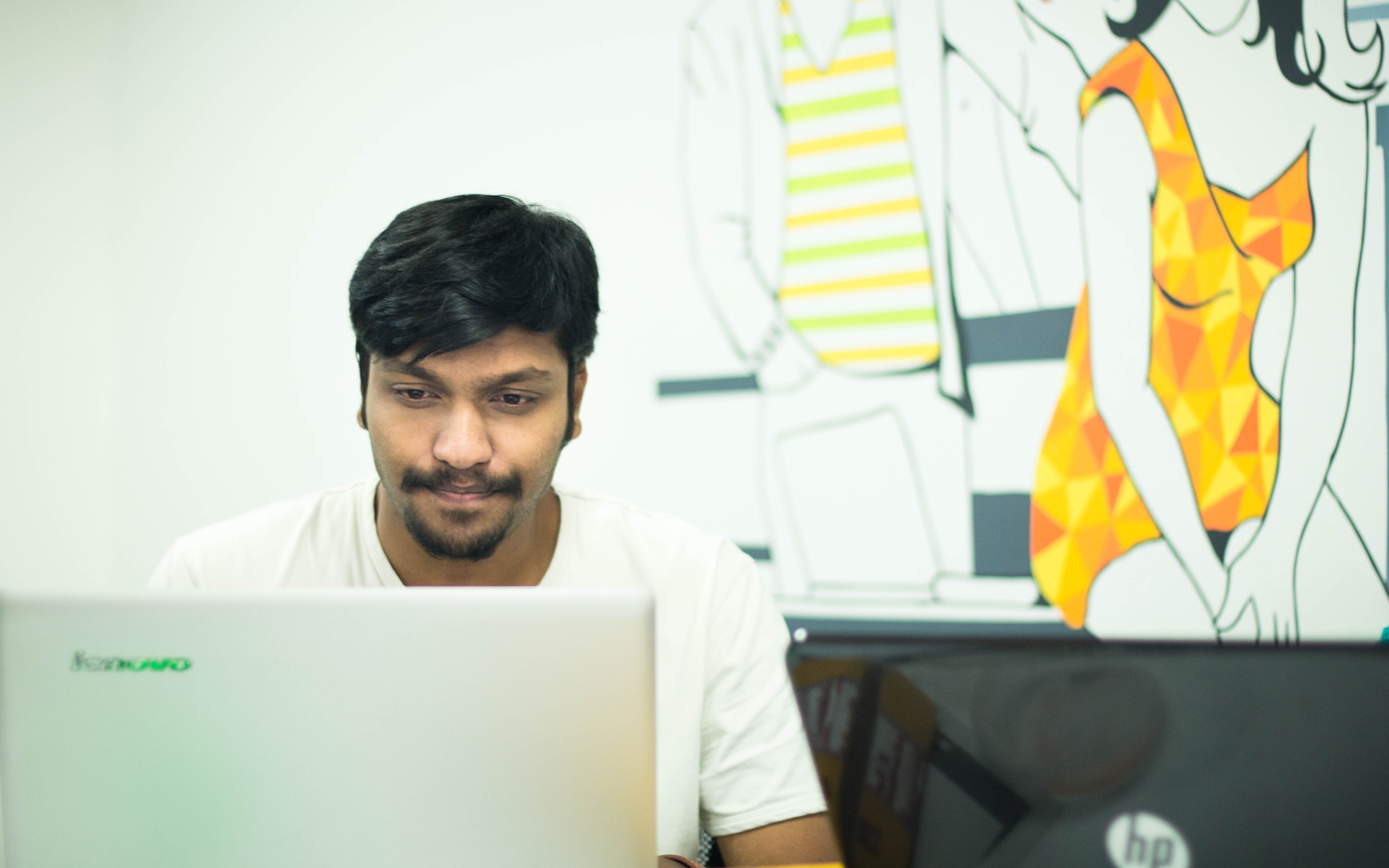 The fun-loving App developer at Grabhouse Pvt. Ltd – Raja Rajan from DSCE