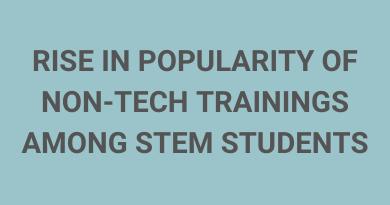 Rise in popularity of non-tech trainings among STEM students