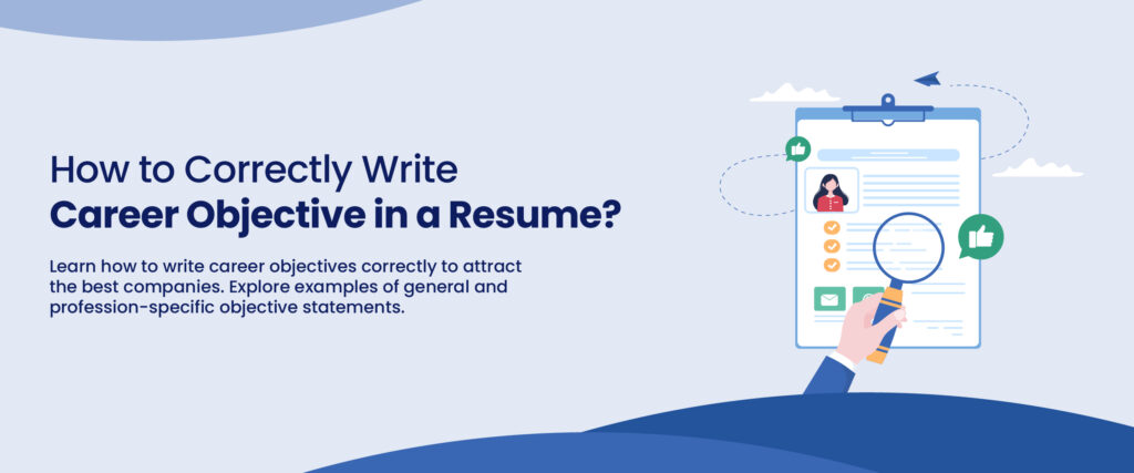 Career Objective for Resume Writing