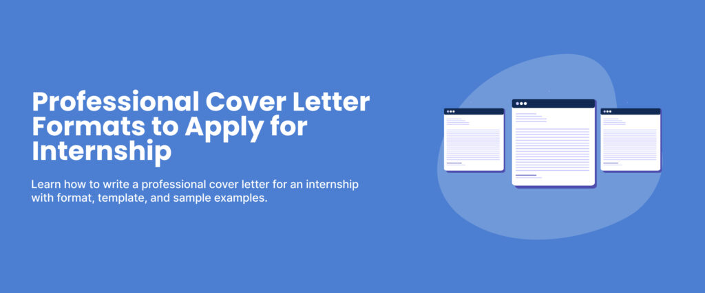 How to Write a Cover Letter for an Internships